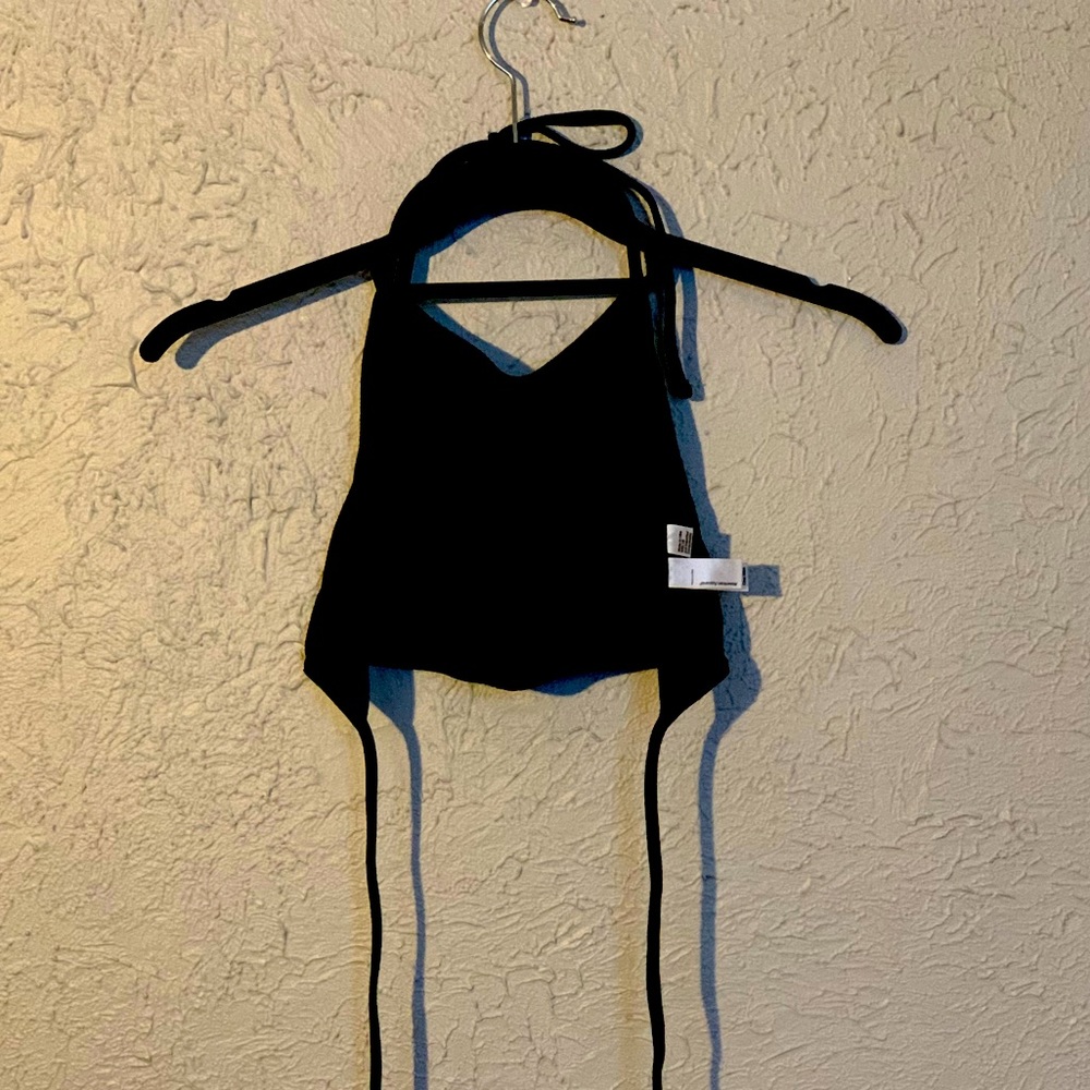 Tie Back Apron Top